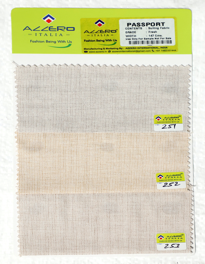 PASSPORT - Set of All Shades (251-252-253)